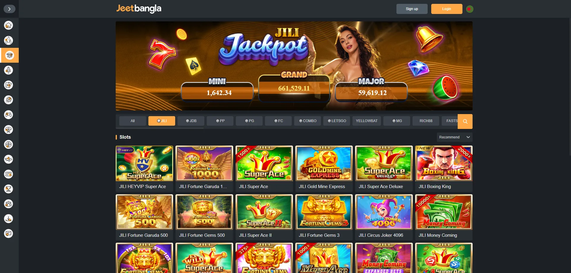 jeetbangla casino top slot game offers and bonus comparison 2026